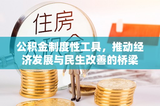 浙江公积金制度性工具，推动经济发展与民生改善的桥梁